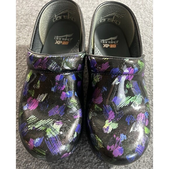 DANSKO Professional XP 2.0 Clogs Women’s Sz 38 Colored Pencil Patent 8.0-8.5 US - Picture 2 of 10